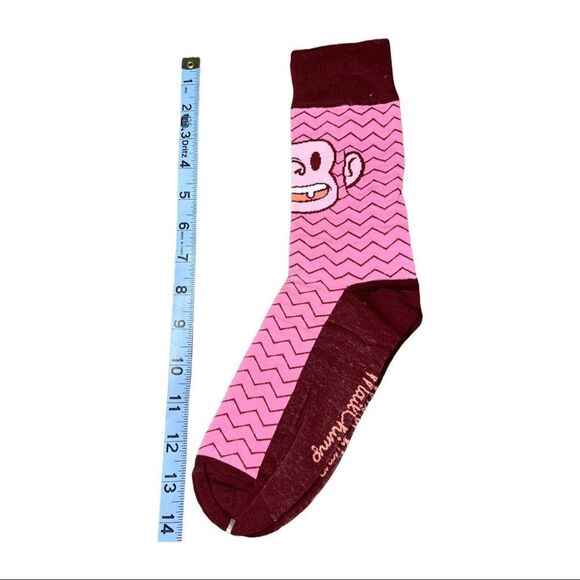 Mailchimp Collectable Socks in Pink and Berry - Picture 4 of 5